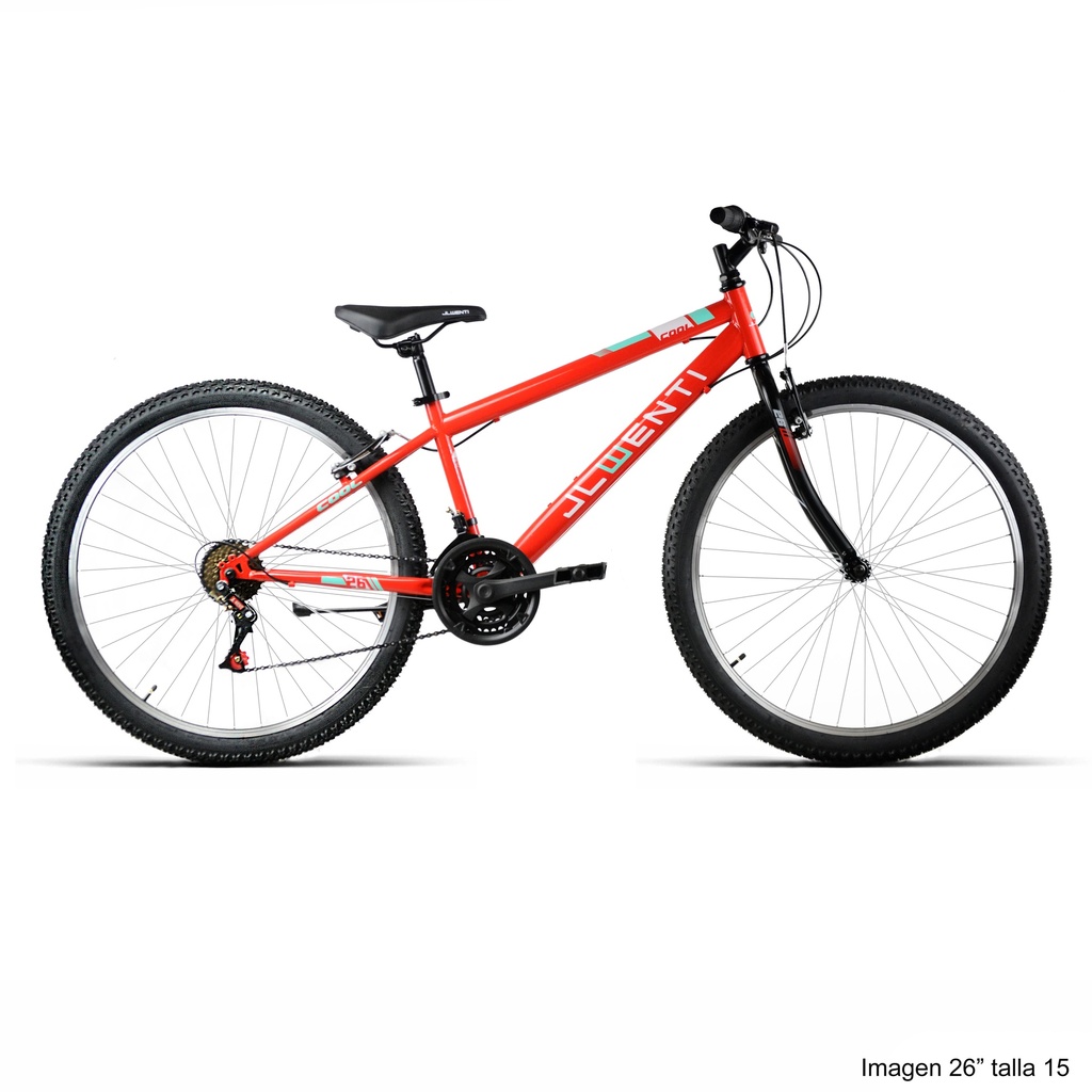 BICI 26" MTB HOMBRE ACERO ECO "COOL" ROJO 2027 T-18