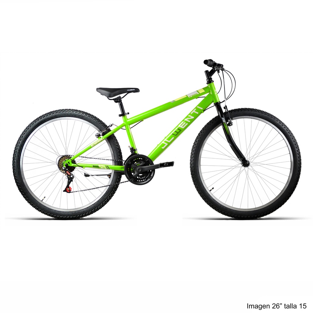 BICI 26" MTB HOMBRE ACERO ECO "COOL" VERDE 2027 T-18
