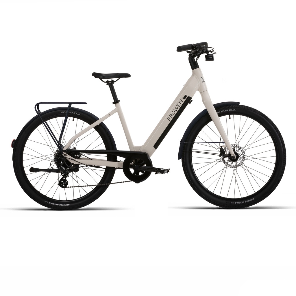 E-BIKE CTB 27,5" ALUMINIO CREMA 8V ALTUS MT200 BAFANG 250W / 13Ah