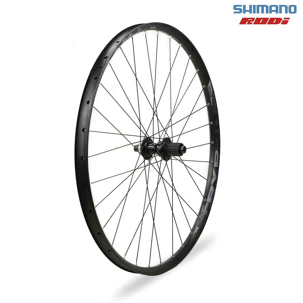 RUEDA TRASERA 27,5" SHIMANO/RODI CENTERLOCK 12X148MM 32H 8-11VEL