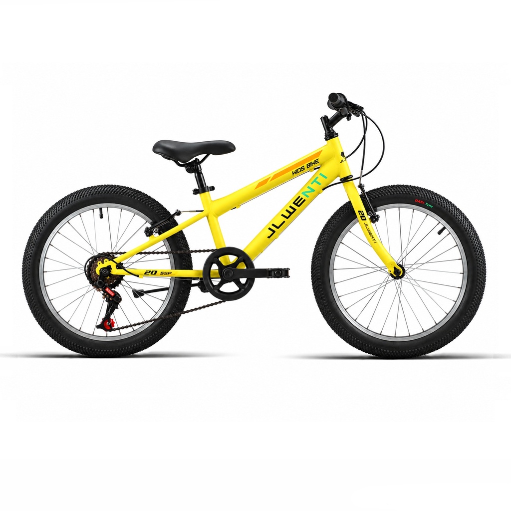 BICI 20" NIÑO AMARILLO MATE 5 VEL "MOD RACE" 2027