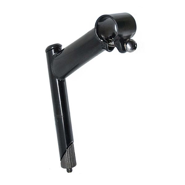 POTE.ACERO MTB,EXT.80MM,25.4MM,NEGRO