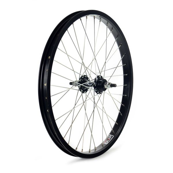 RUEDA TRASERA BMX EN NEGRO ALUMINIO 36H