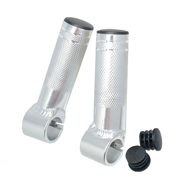 PROTESIS MANILLAR ALUMINIO PLATA L:100MM