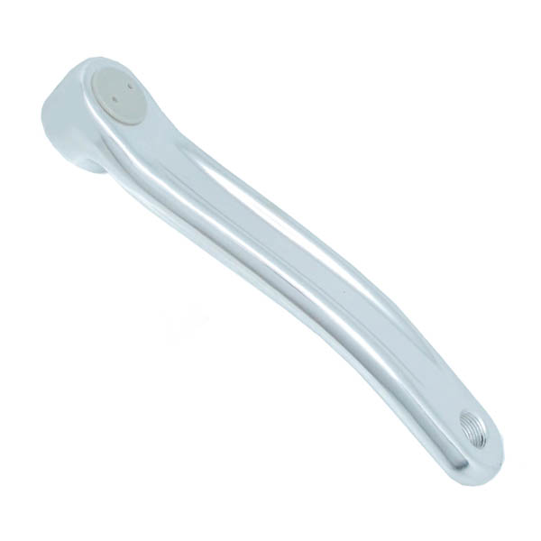 BIELA IZQUIERDA 170MM ALUMINIO PLATA