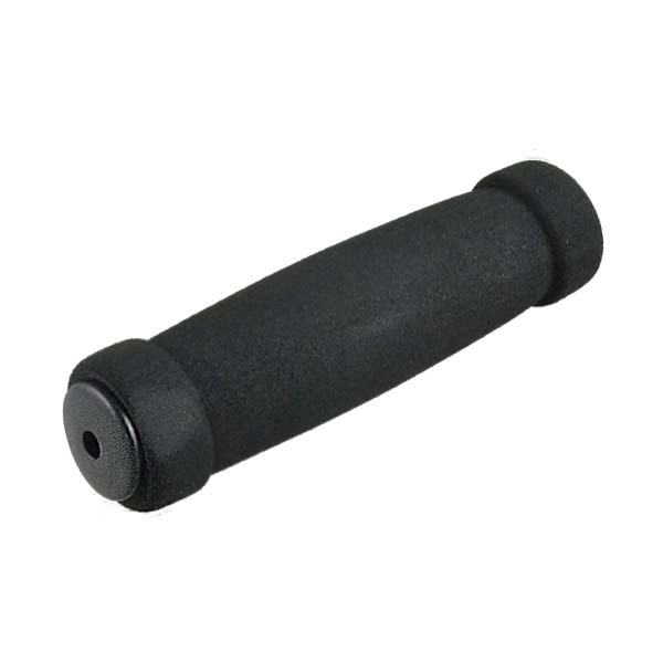 PAR PUÑOS GOMA ESPUMA NEGRO/LISO 130MM