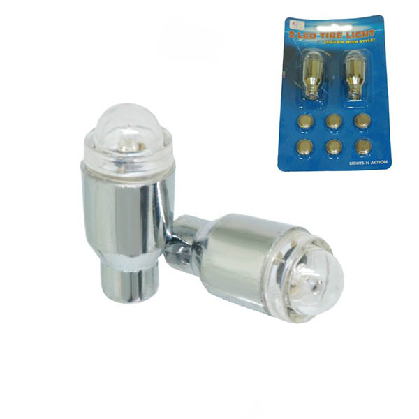 TAPONES VALVULA CON LUZ EN PLATA,JY-508