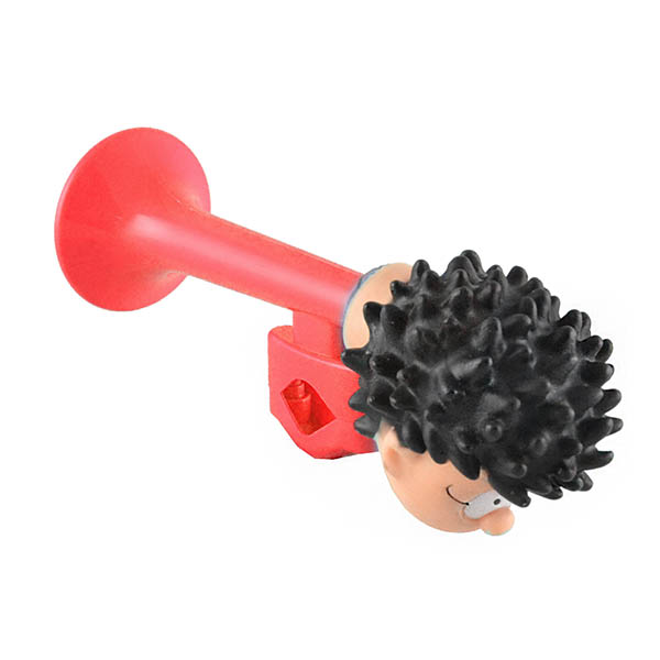 BOCINA ROJO C/MUÑECO,AN-03,ACERO