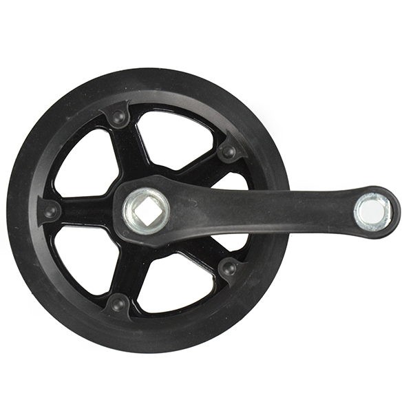 JGO.BIELAS 114MM 32D ACERO PLASTIFICADO NEGRO