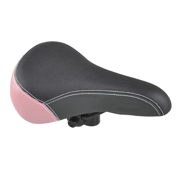 SILLIN MTB-24-26" NEGRO/NARANJA C/NUEZ 260x170mm