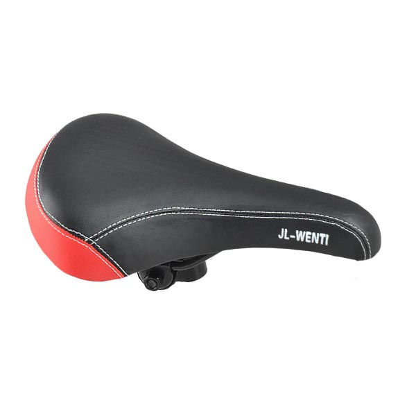 SILLIN MTB-24/26" "JL-WENTI" NEGRO/ROJO C/NUEZ 260x170mm