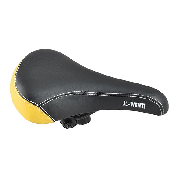 SILLIN MTB-24/26" "JL-WENTI" NEGRO/AMARILLO C/NUEZ 260x170mm