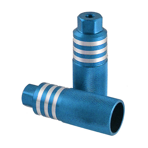 POSAPIES ALUMINIO AZUL 38X26T