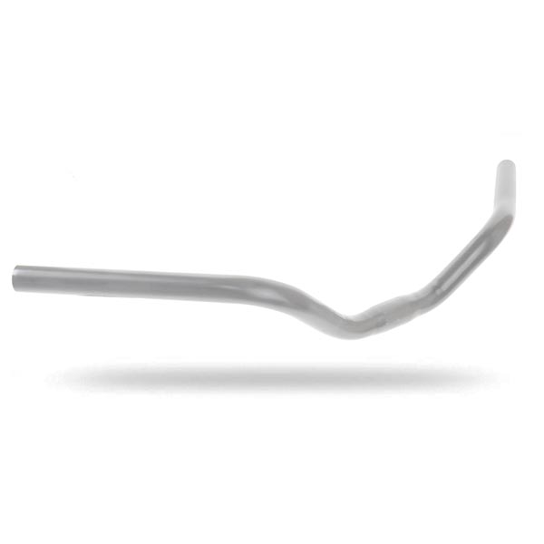 MANILLAR ALUMINIO/PLATA ALTURA 80 X 560 MM