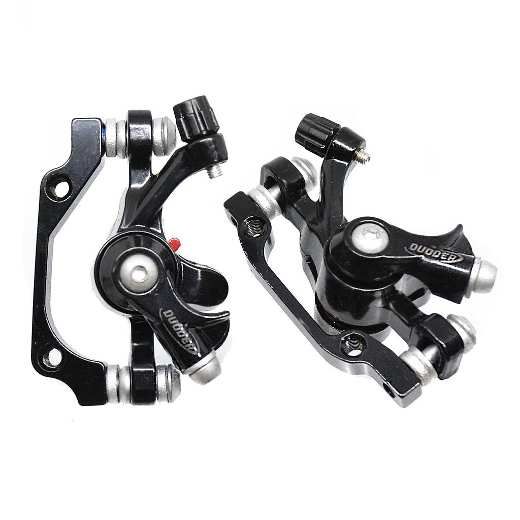 CONJUNTO FRENOS DISCO ALUMINIO NEGRO (FDA02)