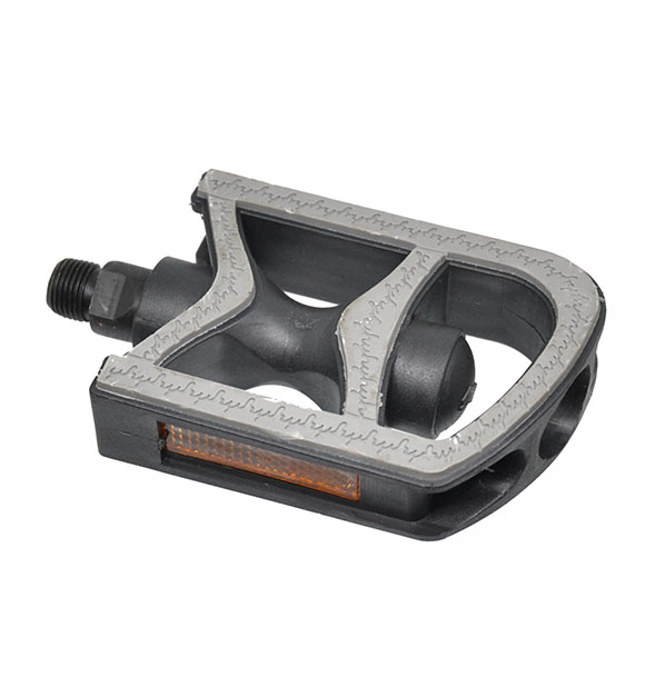 PEDALES DE CTB ROSCA 9/16" EN GRIS/NEGRO.