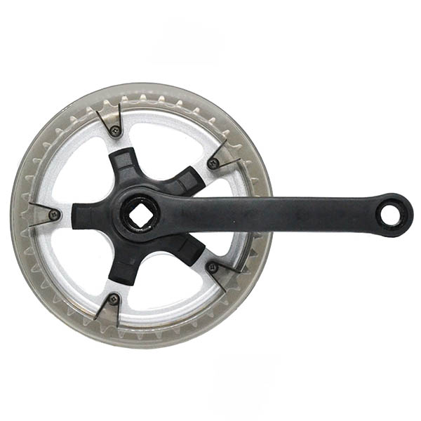 JGO.BIELAS 152MM 40D ACERO NEGRO 1VEL