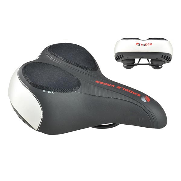 80987 SILLIN CONFORT C/ELASTOMEROS NEGRO/BLANCO 270x220mm QW