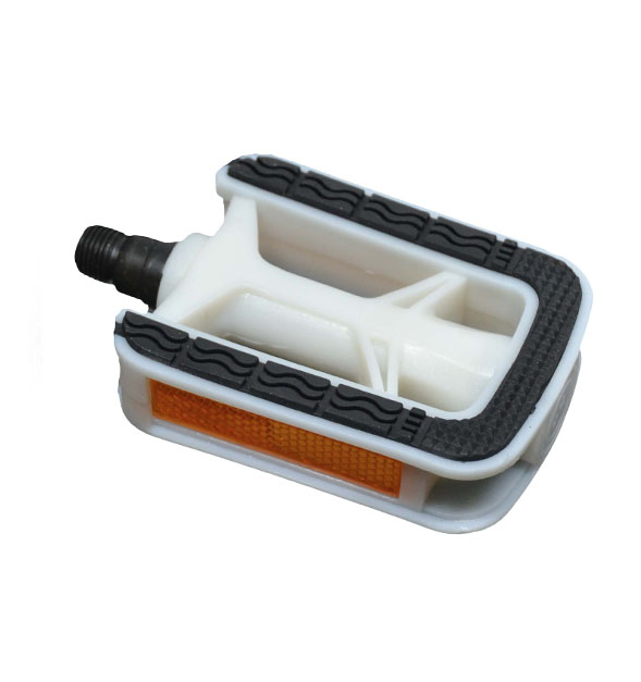 PEDALES PLASTICO BLANCO ROSCA 9/16" QW