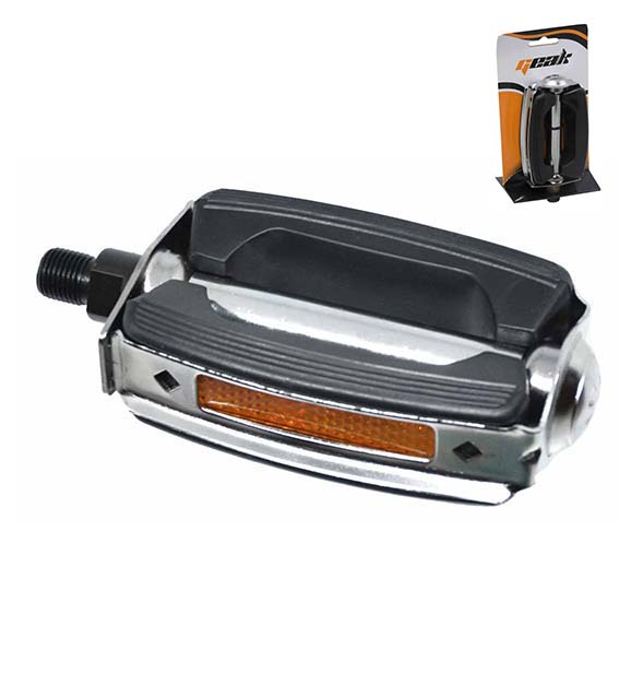 PEDAL TIPO ANTIGUO CON GOMA ROSCA M14*1,25