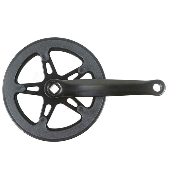 JGO.BIELAS 170MM 42D ACERO NEGRO 1VEL