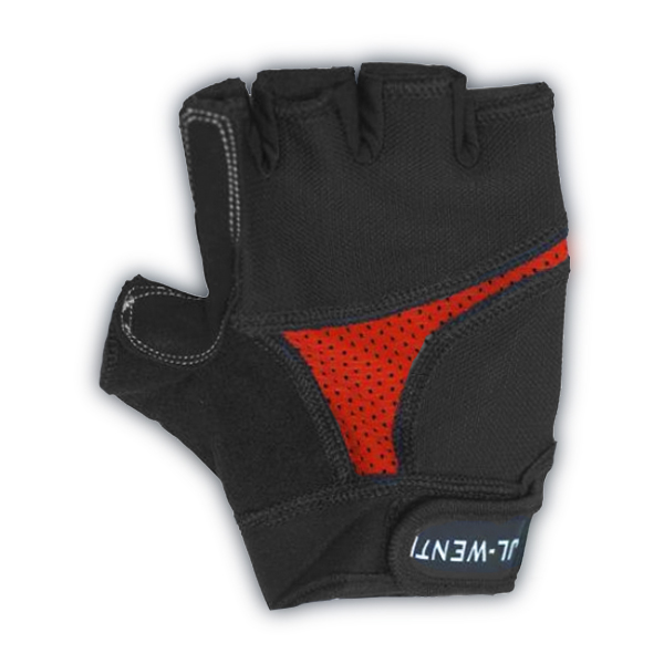 GUANTES CORTOS "JL-WENTI" SPIDER EN ROJO