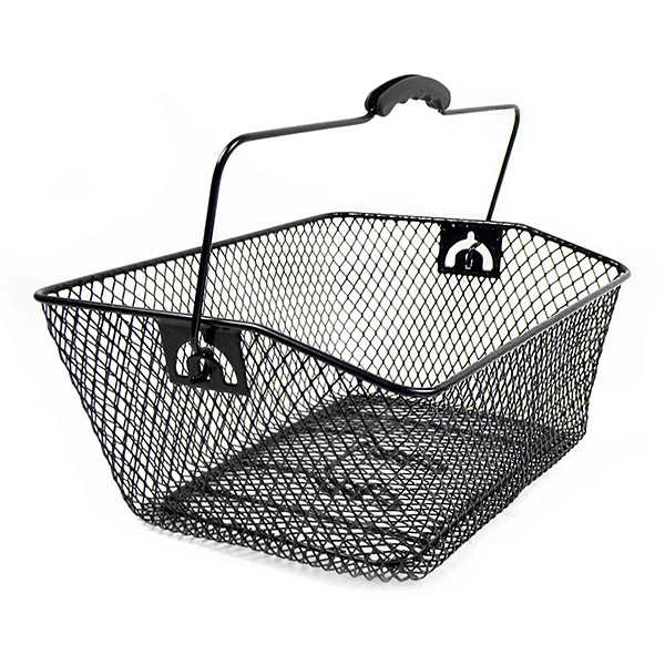 CESTO TRASERO,NEGRO, 40x30x17x13.5CM