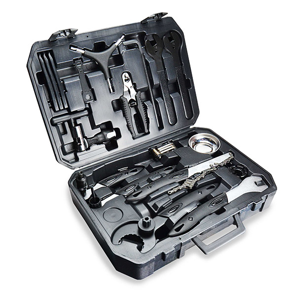 CAJA HERRAMIENTAS PARA BICI, DE 30 PIEZAS