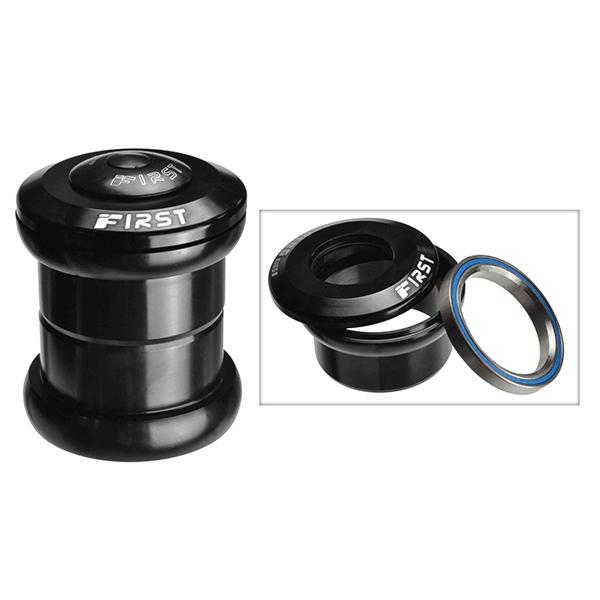 DIRECCION ALUMINIO, INTEGRAL, 25.4MM, NEGRO, 1-1/8"