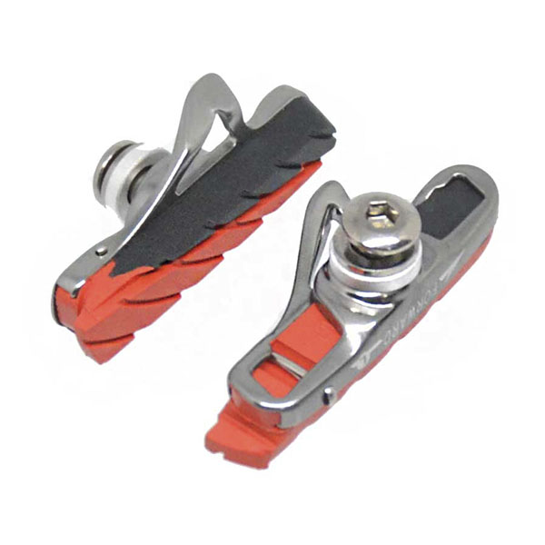 ZAPATAS ALUMINIO DE CARRETERA (4 PIEZAS), COLOR TITANIO