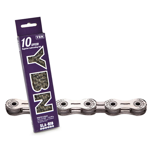 CADENA 10 VELOCIDADES, 1/2"X11/128",CROMADO,SLA-H10