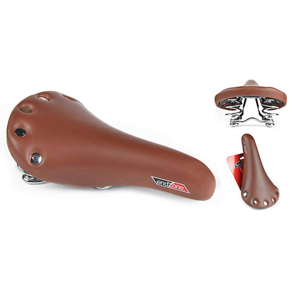 SILLIN CON MUELLES, MARRON,"VELO" 270x160mm