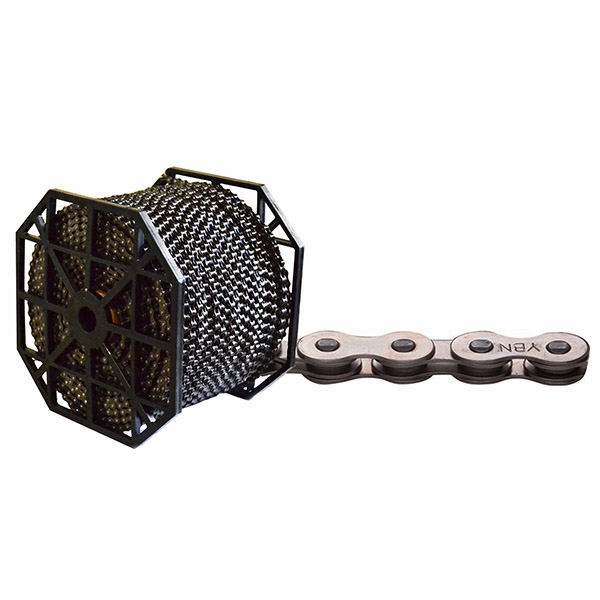 ROLLO CADENA 1 VELOCIDAD 1/2"-1/8", MARRON/GRIS 11800 LINKS
