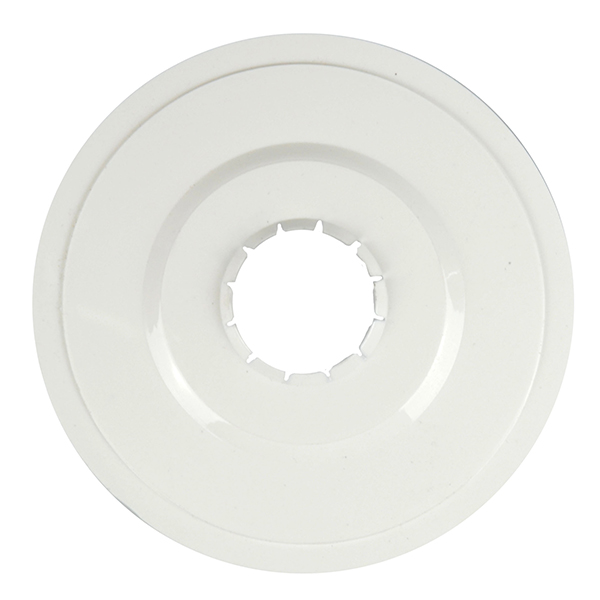 PROTECTOR RADIOS 137MM, PLASTICO BLANCO QW