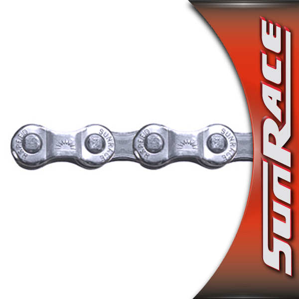  CADENA 8VEL "SUNRACE" 116L GRAY