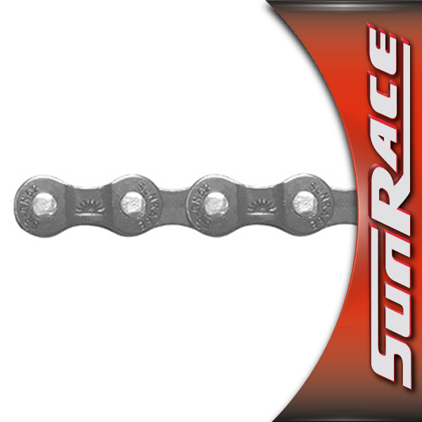  CADENA 6-7VEL "SUNRACE" 116L  GRAY