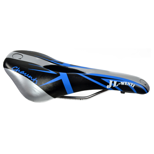 93889 SILLIN MTB 26" JL ANTIPROS. NEGRO/AZUL S/NUEZ 280x110mm 