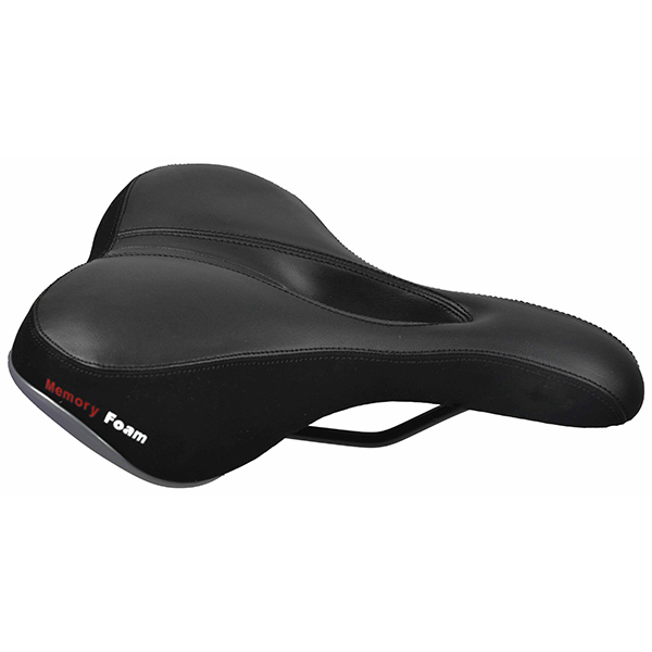 SILLIN MTB NEGRO "MEMORY FOAM" 260X165mm