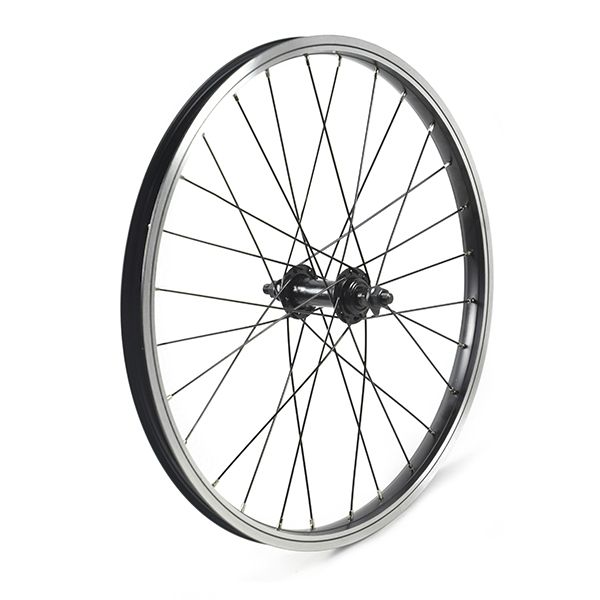 RUEDA DELANTERA 20" NEGRA, 28 H