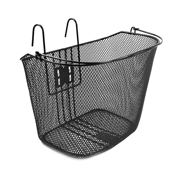 CESTA 24"/26" NEGRA SUJECCION RÁPIDA AL MANILLAR