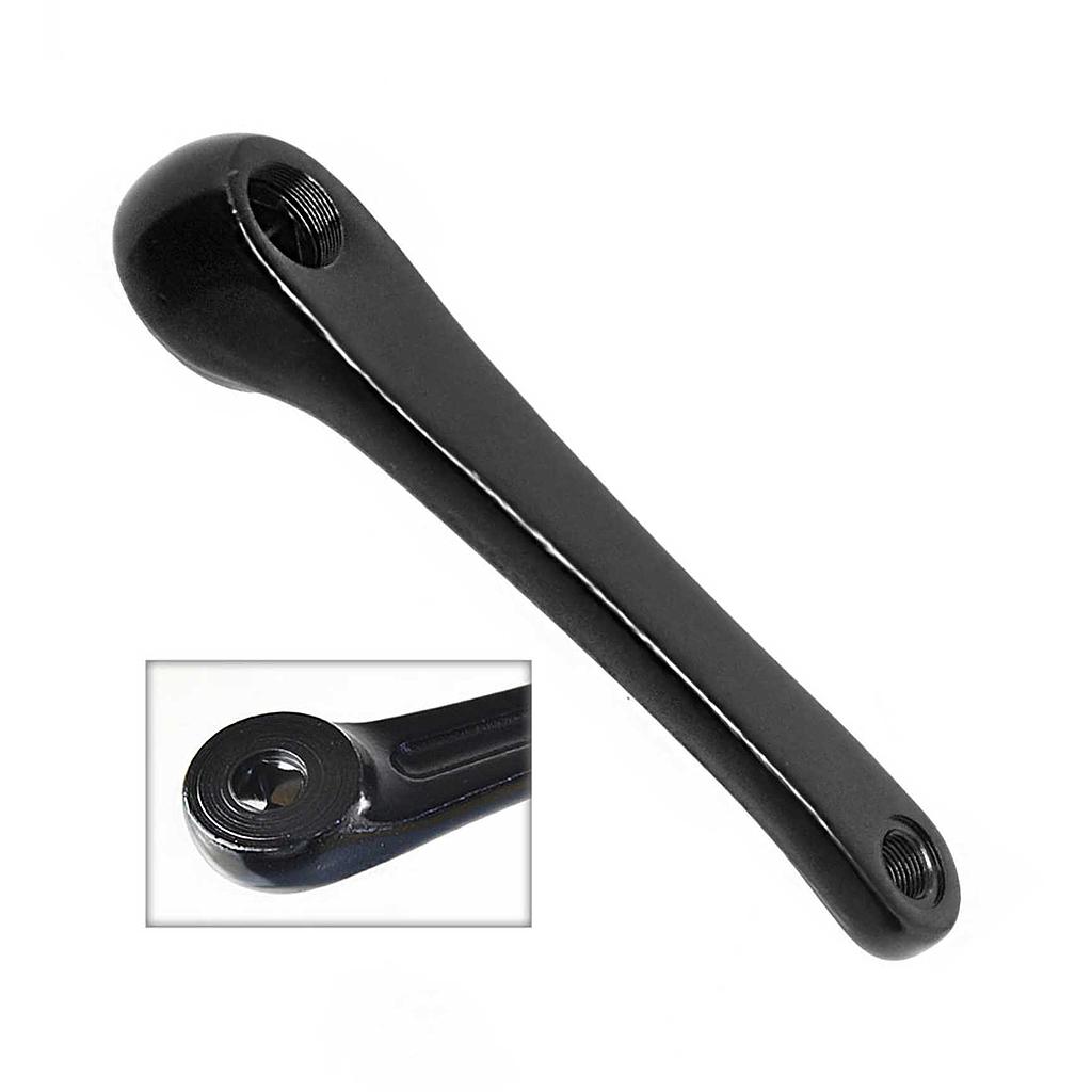 BIELA IZQUIERDA 170MM ACERO REFORZADO SPIN-BIKE 9/16"