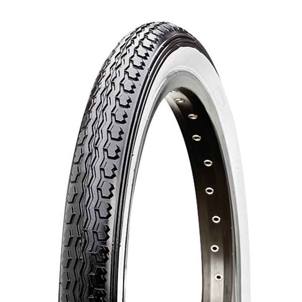 CUBIERTA 16 X 1.75 "KENDA" NEGRO/BLANCO 