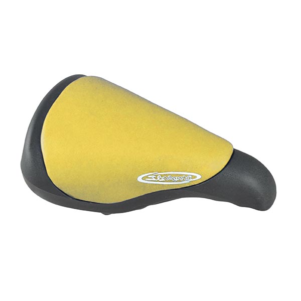 SILLIN FREE-STYLE EN AMARILLO/NEGRO 220x140mm