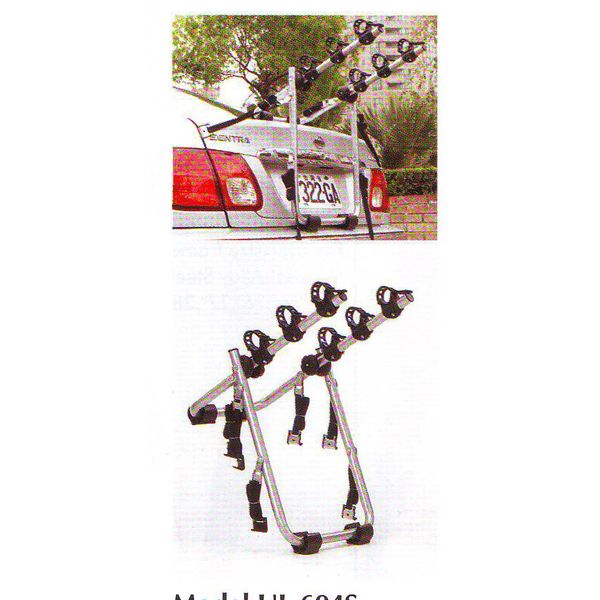 38146 PORTABICICLETAS TRASERO PARA 3 BICIS