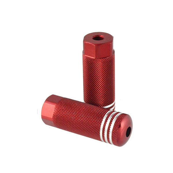 POSAPIES ALUMINIO ROJO 3/8", 26x75MM