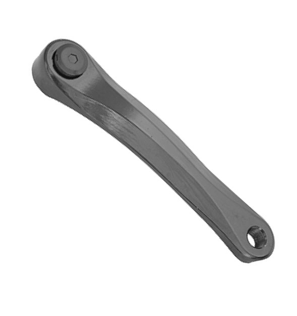 BIELA IZQUIERDA ALUMINIO NEGRO 170MM (HA-354A)