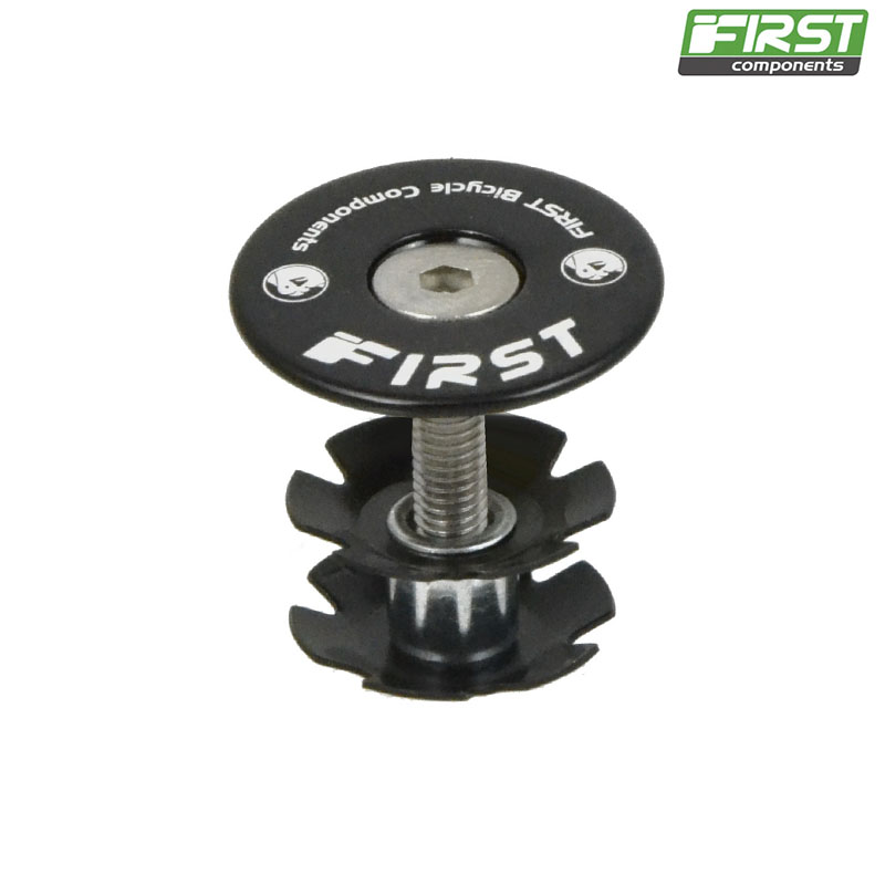 LAÑA POTENCIA 1-1/8" 25.4, ALUMINIO "FIRT" NEGRO