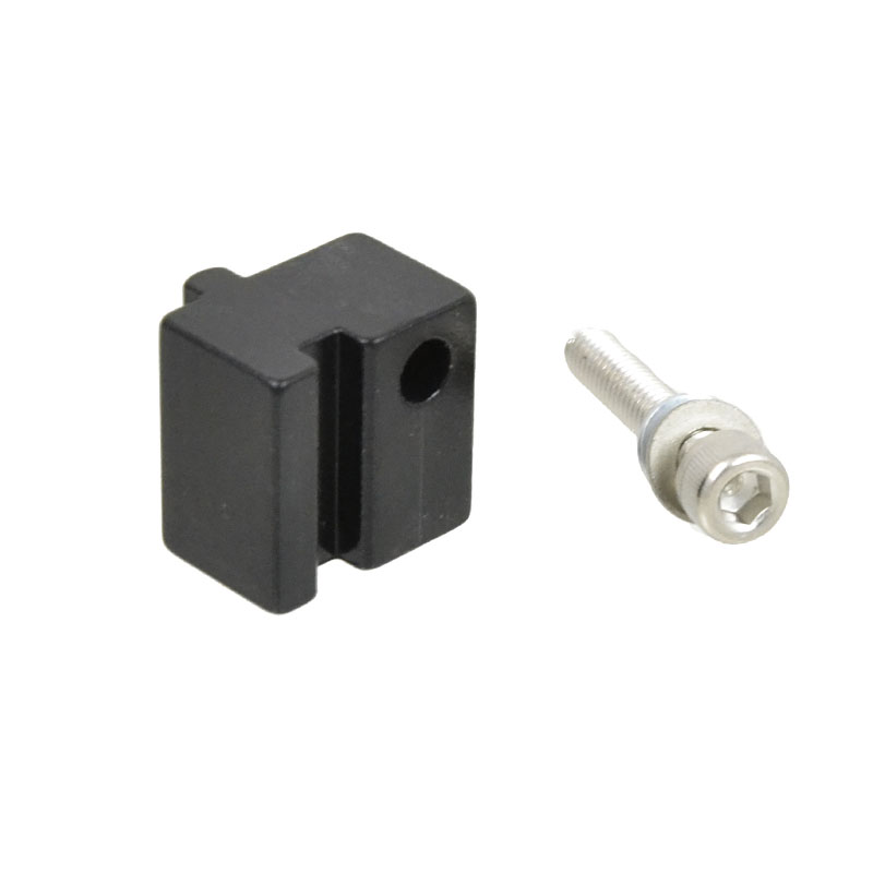 SOPORTE DESVIADOR NEGRO 100MM