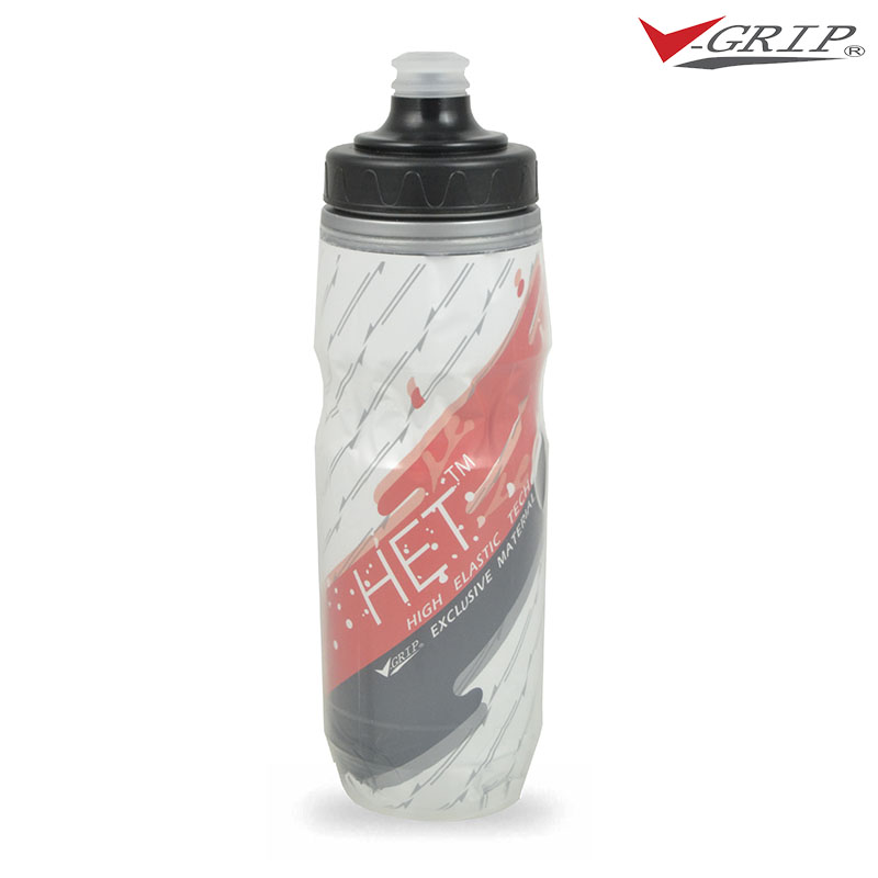 BOTTIGLIA ISOTERMICA "V-GRIP" HET 680ML