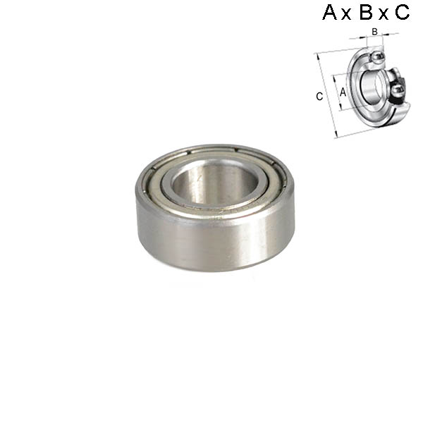 RODAMIENTO SELLADO 10x7x19mm (RUEDA) 6800Z